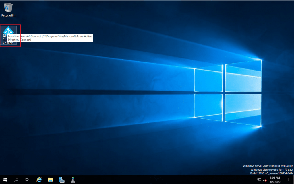 Install Configure Azure AD connect